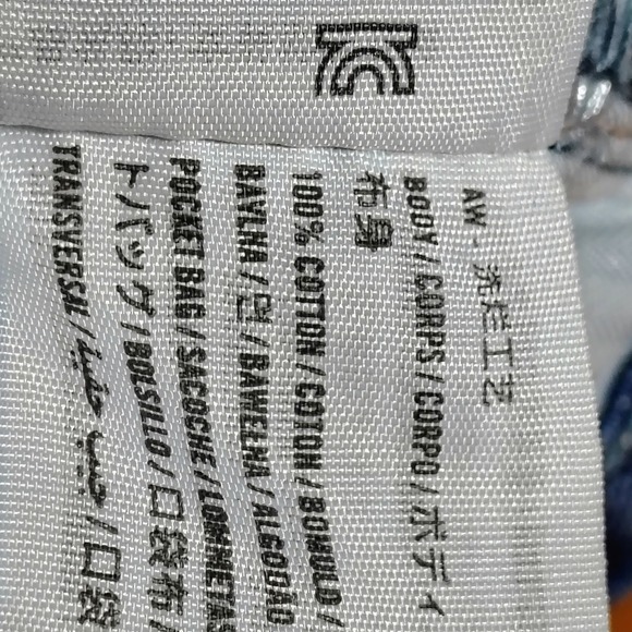 Hollister Low Rise Baggy Jeans Blue Denim W25 Regular Y2K - Picture 9 of 12